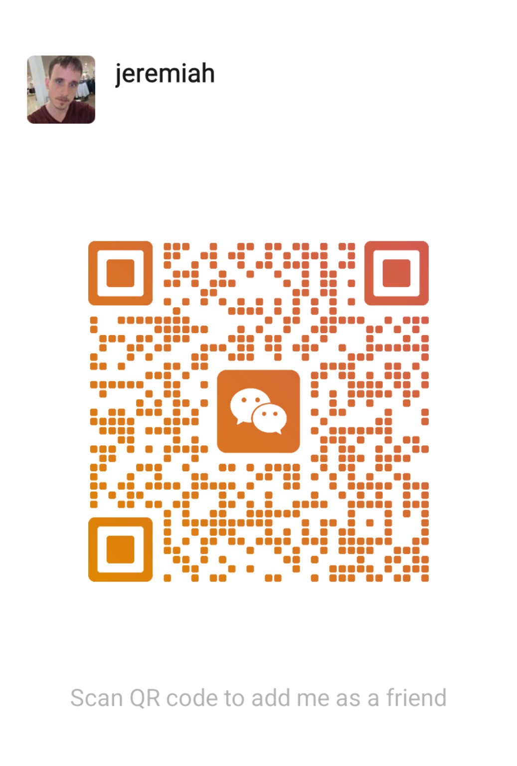 Jeremiah Forsythe Prairie Vision WeChat QR code